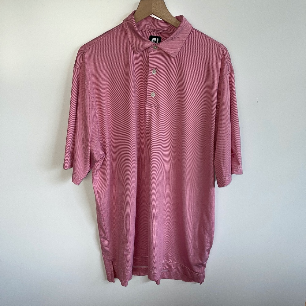 FootJoy Pin Stripe‎ Golf Athletic shirt size XL